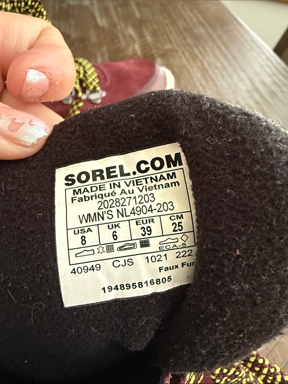 Sorel Kinetic Conquest Winter Waterproof Durable Chunky Sole Ankle Boots Sz 8 - Picture 9 of 13